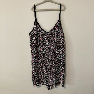 Size 6 Divided Floral Romper
